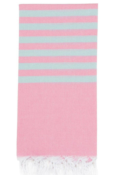 Clara Hammam Towel - Baby Pink & Ice