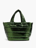Metallic Quilted Bag - Green