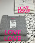 Neon Love T-shirt - White