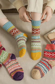 Fairisle Socks - Various Colours