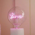 Steepletone - "Love" LED Filament Bulb & Base