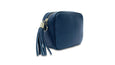 Klein & Wallace - Leather Crossbody Bag & Straps - Navy